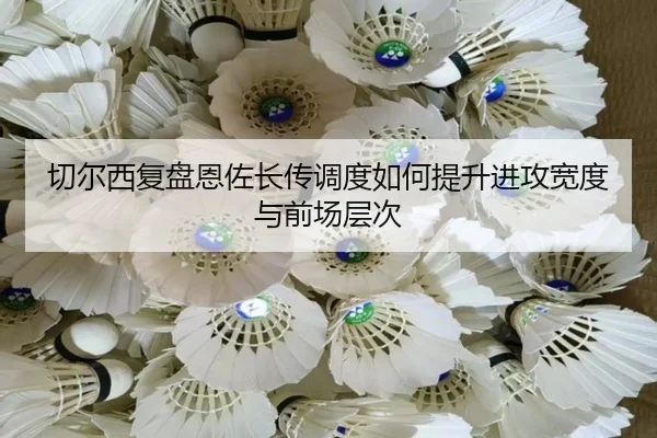 切尔西复盘恩佐长传调度如何提升进攻宽度与前场层次